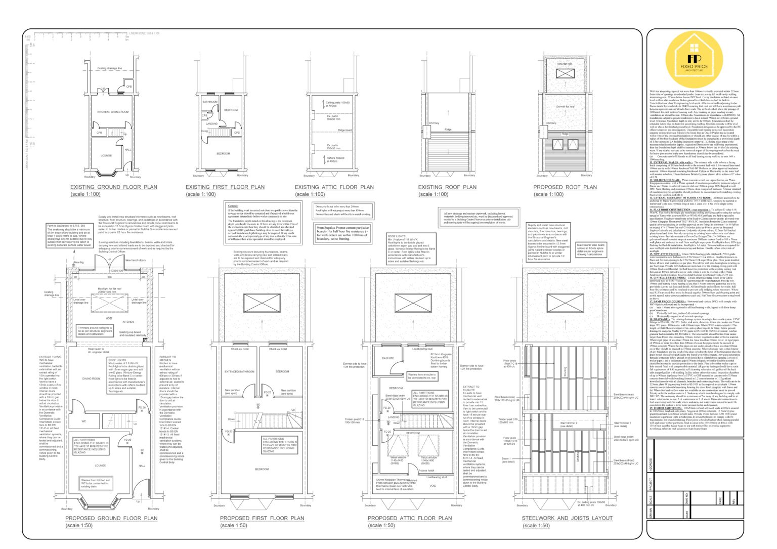 loft conversion plans example 2