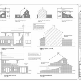 extension planning drawings